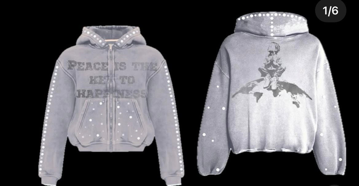 Art of Peace Zip Up